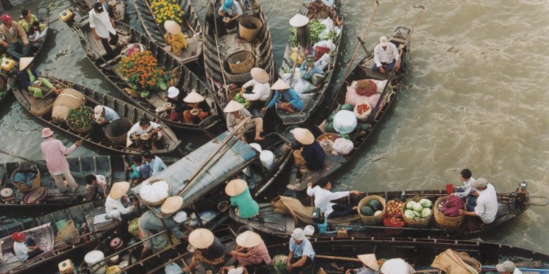 cai rang floating market